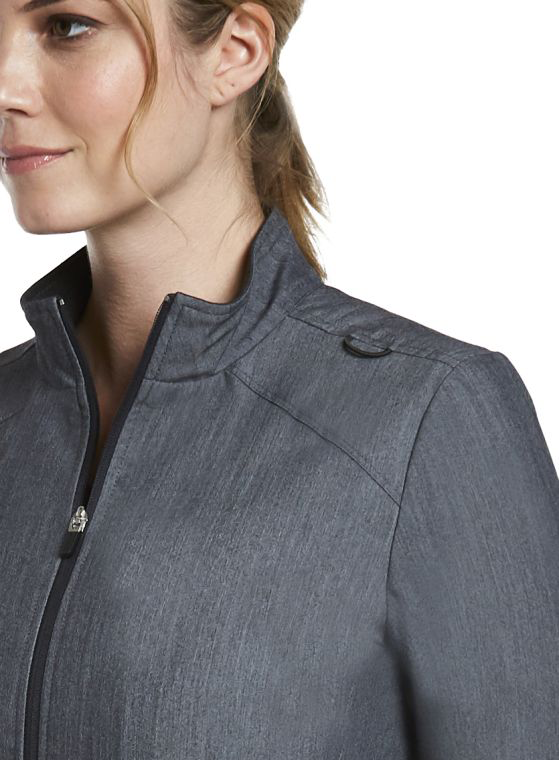 DAD Women's Matrix Pro Sport Jacket 7091 (Dallas Academy of Dentistry- Heather Navy)