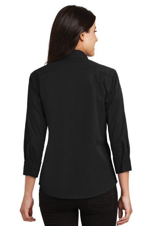 L612 Port Authority® Women's 3/4-Sleeve Easy Care Shirt
