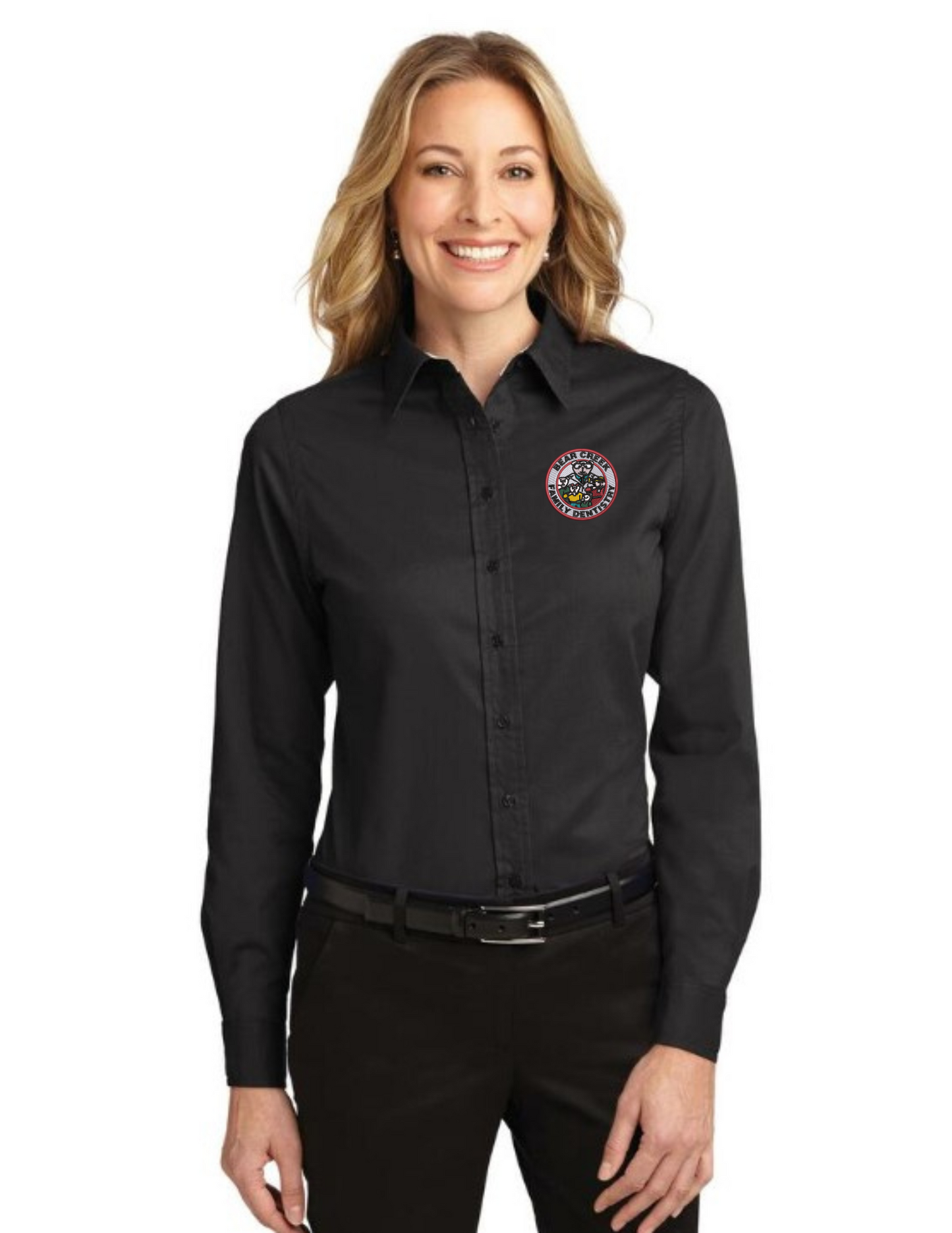 L608 Port Authority® Women's Long Sleeve Easy Care Shirt