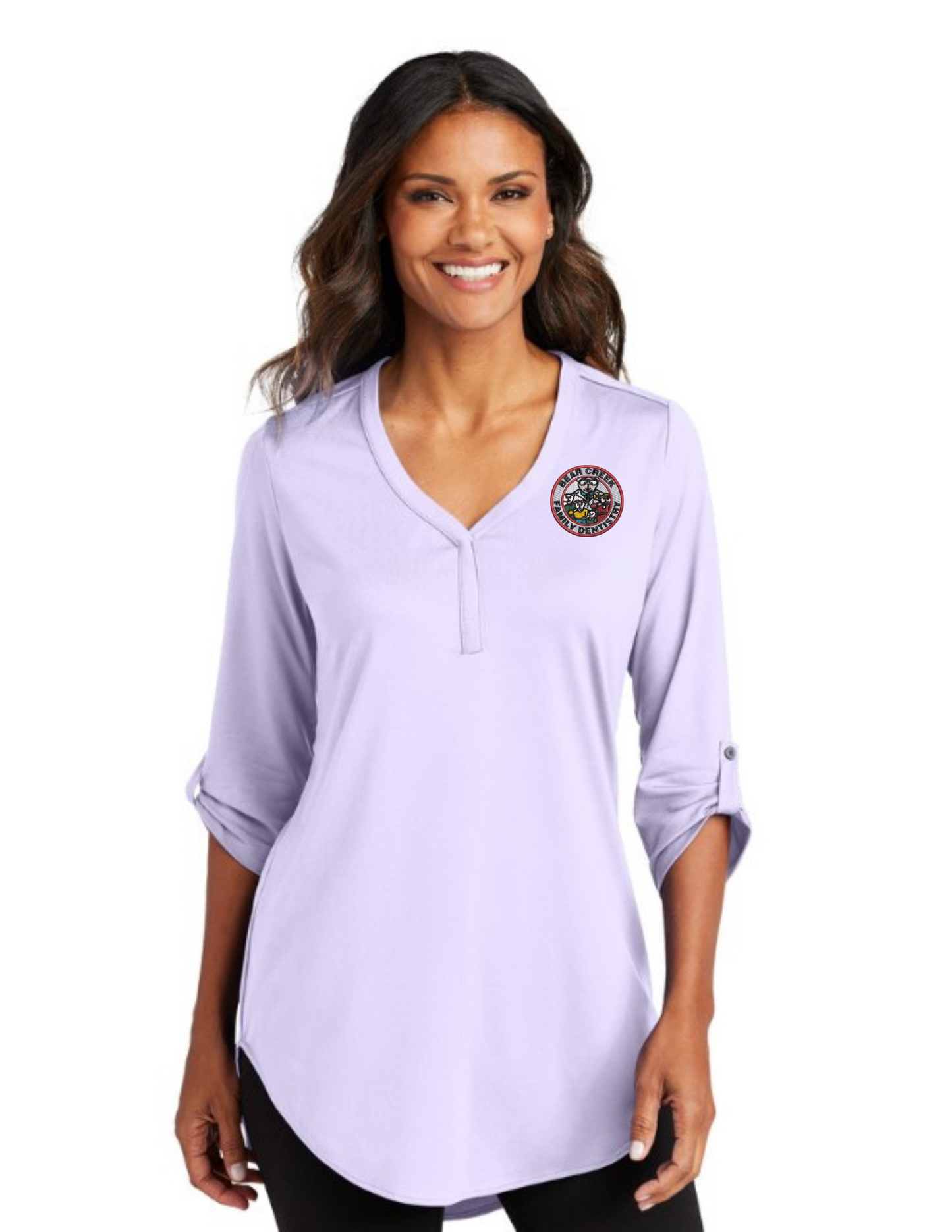 LK6840 Port Authority® Women's City Stretch 3/4-Sleeve Tunic