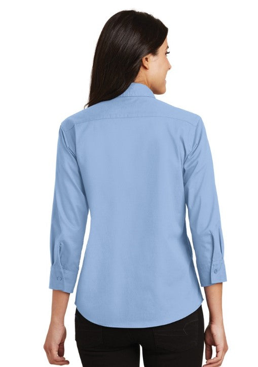 L612 Port Authority® Women's 3/4-Sleeve Easy Care Shirt