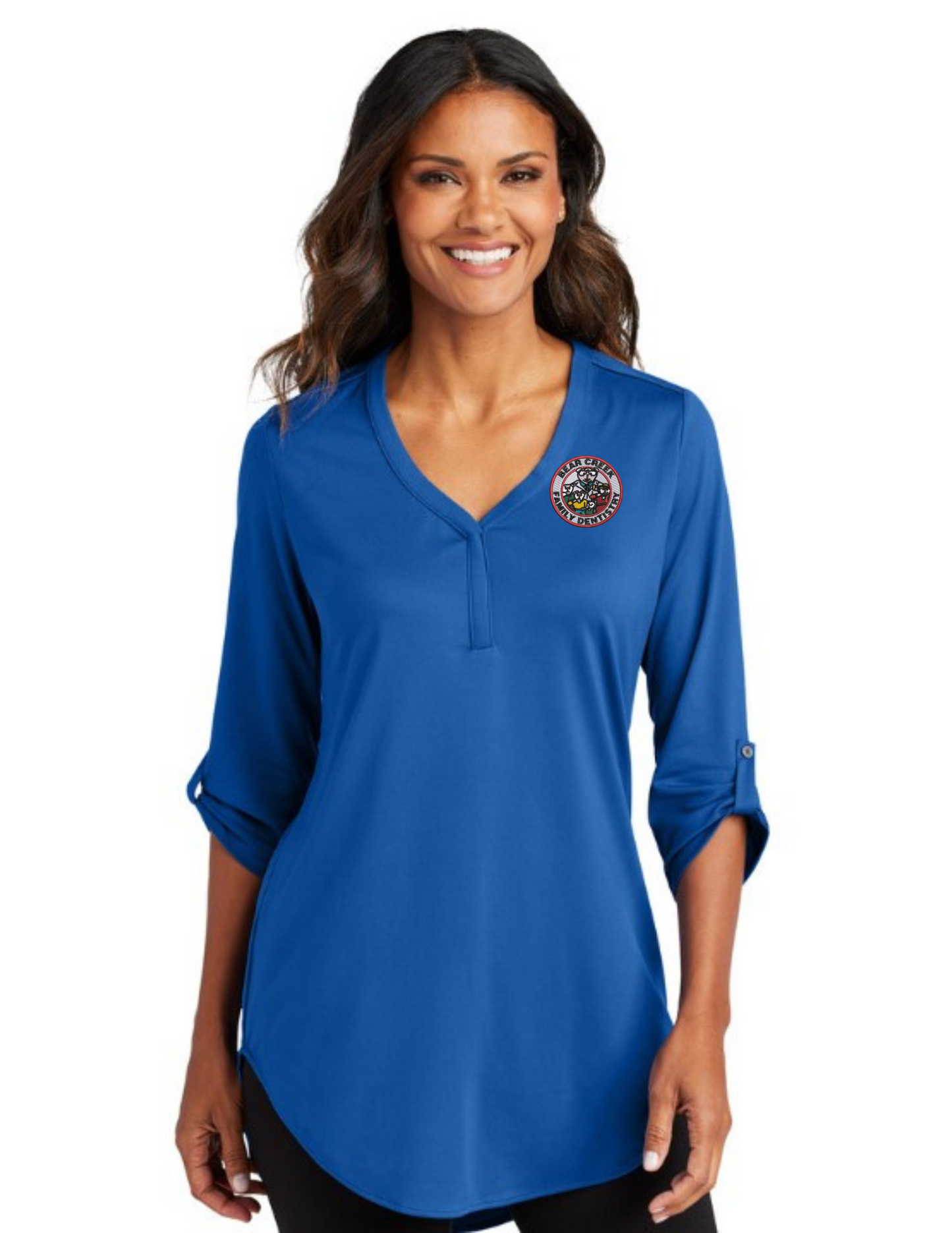 LK6840 Port Authority® Women's City Stretch 3/4-Sleeve Tunic