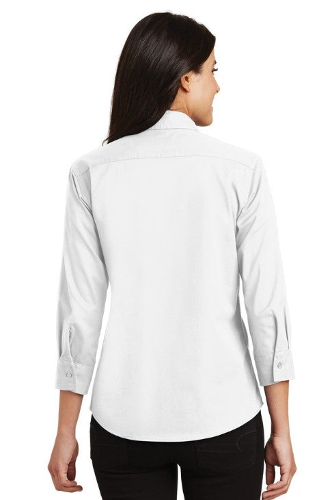 L612 Port Authority® Women's 3/4-Sleeve Easy Care Shirt