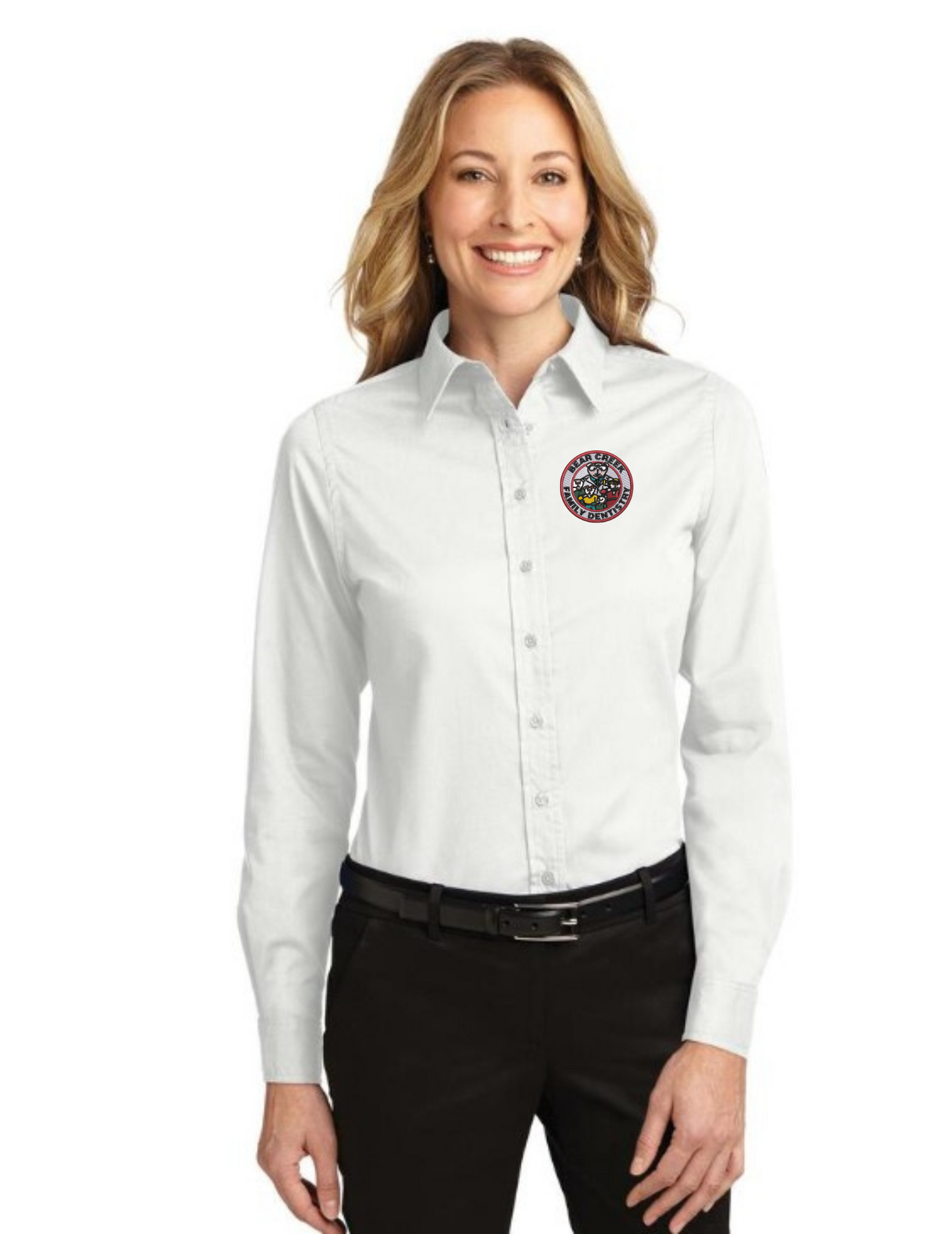 L608 Port Authority® Women's Long Sleeve Easy Care Shirt