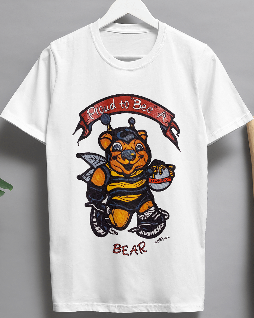 Shirt "Proud to 'Bee' a Bear"