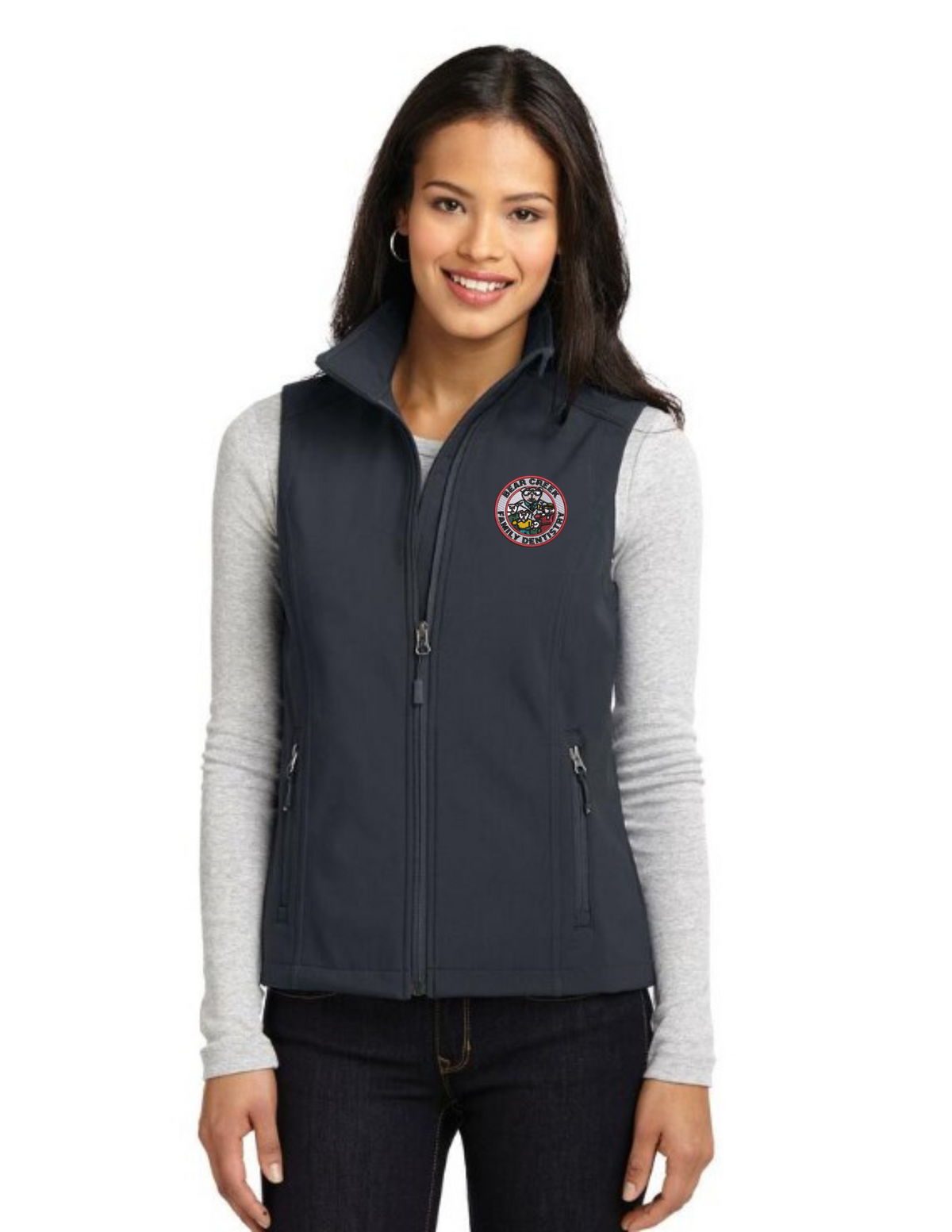 BCFD_L325 Port Authority® Women's Core Soft Shell Vest