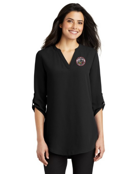 LW701 Port Authority Ladies 3/4-Sleeve Tunic Blouse