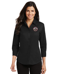 BCFD_L612 Port Authority® Women's 3/4-Sleeve Easy Care Shirt