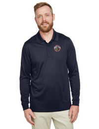 BCFD_M348L Harriton Men's Advantage Snag Protection Plus IL Long Sleeve Polo