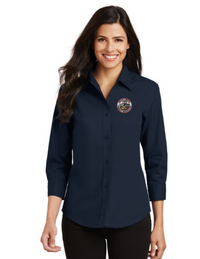 BCFD_L612 Port Authority® Women's 3/4-Sleeve Easy Care Shirt