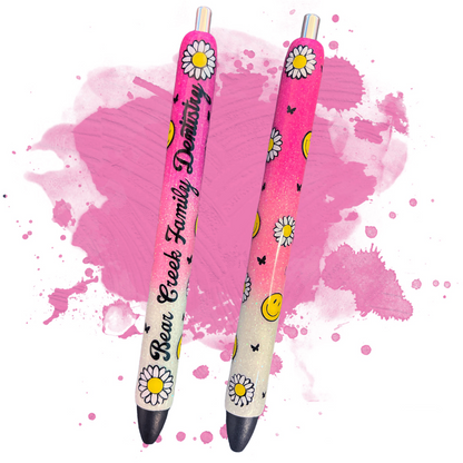 Pen Smiley Daisies