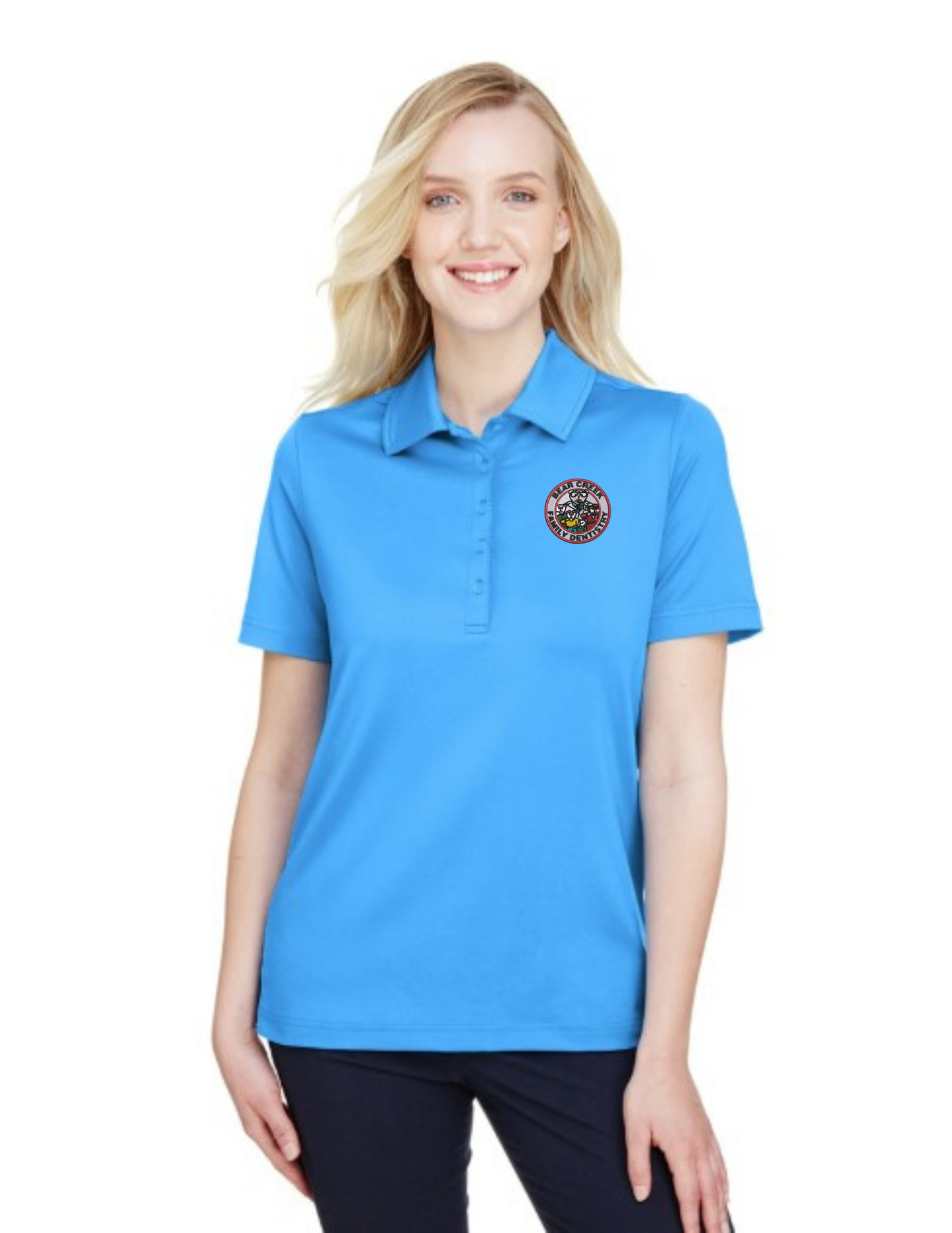 DG21W Devon & Jones Ladies' CrownLux Performance™ Range Flex Polo